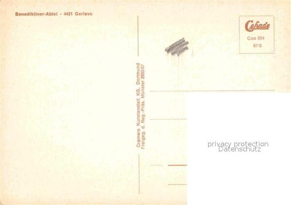 Gerleve Benediktinerabtei Fliegeraufnahme – Bild 2