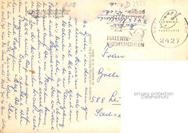 Malente-Gremsmuehlen Liegehalle im Kurpark Kneippheilbad Luf – Bild 2