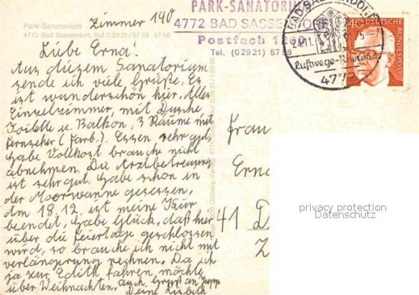 Bad Sassendorf Park Sanatorium – Bild 2