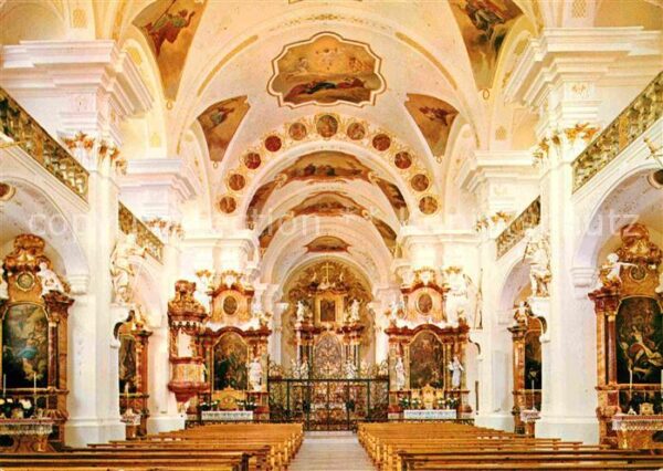 St Peter Schwarzwald Ehemalige Klosterkirche Innenansicht Er