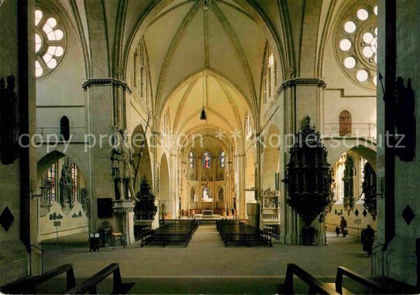 Muenster Westfalen St Paulus Dom mit Christophorus Univers