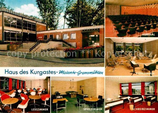 Malente-Gremsmuehlen Haus des Kurgastes Kursaal Klönzimmer S