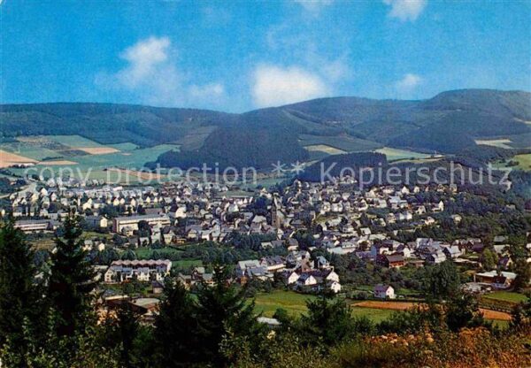 Bigge Panorama Blick auf Olsberg Kneipp und L