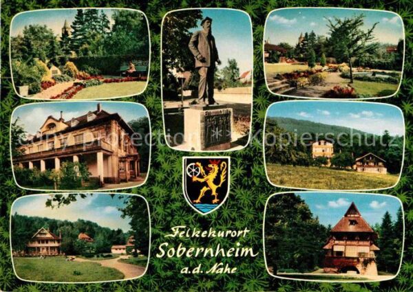 Sobernheim Felkekurort an der Nahe  Kurpark Kurhau