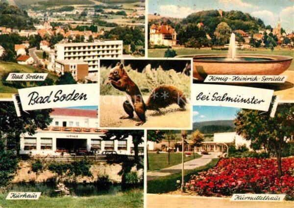 Bad Soden-Salmuenster Sanatorium König Heinrich Sprudel Kurmi