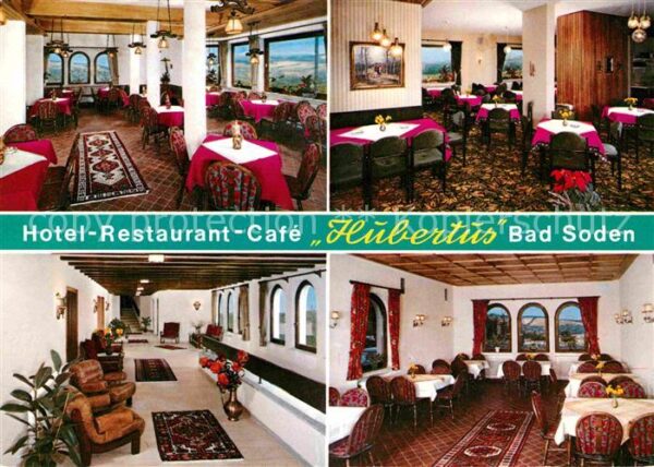 Bad Soden-Salmuenster Hotel Restaurant Cafe Hubertus am Wildp