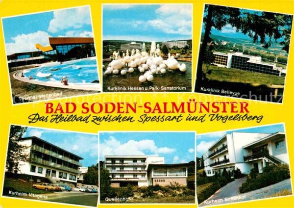 Bad Soden-Salmuenster Thermal Wellenbad Kurklinik Sanatorium