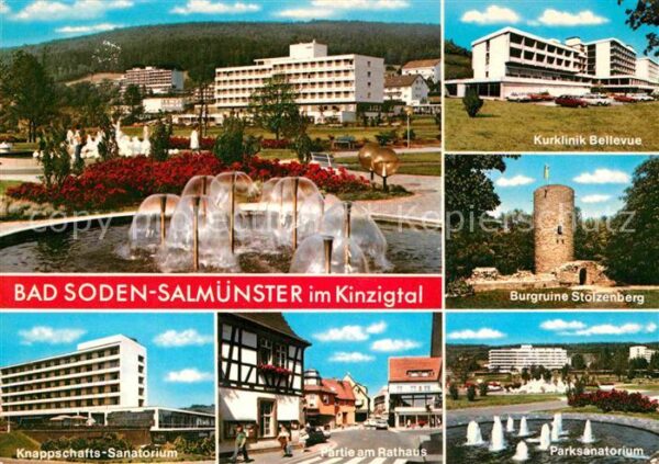 Bad Soden-Salmuenster Wasserspiele Sanatorium Kurklinik Kurpa