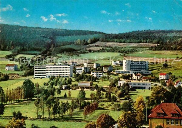 Bad Soden-Salmuenster Kurviertel mit Sanatorien