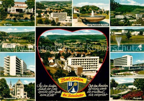 Bad Soden-Salmuenster Kurhaus König Heinrich Sprudel Kurviert