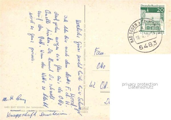 Bad Soden-Salmuenster Kurmittelhaus König Heinrich Brunnen – Bild 2