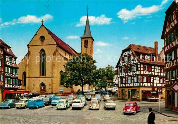 Mosbach Baden Marktplatz