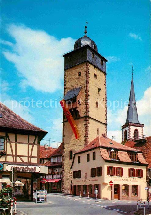 Lohr Main Spessarttor Partie am Bayersturm Altsta