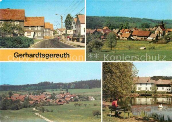 Gerhardtsgereuth Wiedersbacher Strasse Teilansicht Übers