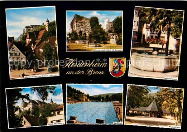 Heidenheim Brenz Michaeliskirche Schloss Hellenstein Bru