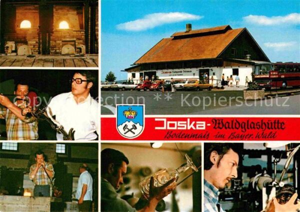 Bodenmais Joska Waldglashütte Glasbläser Kulturge