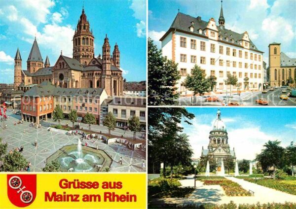 Mainz Rhein Dom Alte Universität Christuskirche