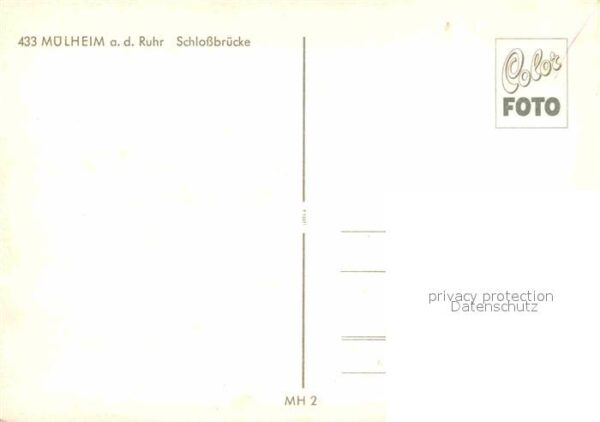Muelheim Ruhr Schlossbrücke – Bild 2