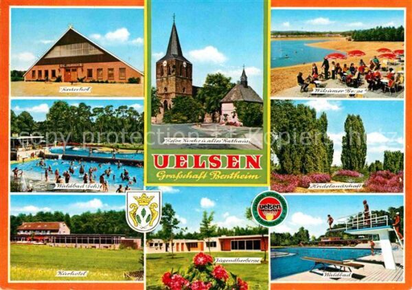 Uelsen Reiterhof Kirche Rathaus Wilsumer Berge
