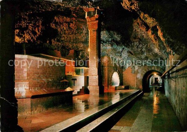 Bad Reichenhall Quellenbau bei der Saline Höhle