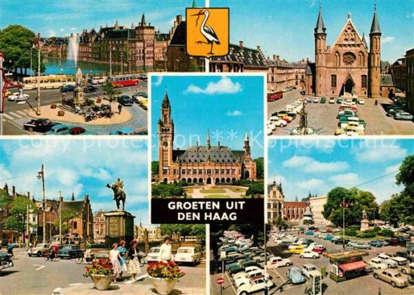 Den Haag Vredespaleis Ridderzaal Binnenhof Monum