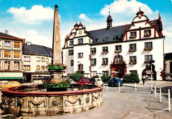 Darmstadt Marktplatz und Rathaus