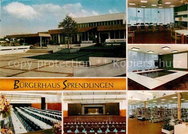 Sprendlingen-Dreieich Bürgerhaus Innenansichten