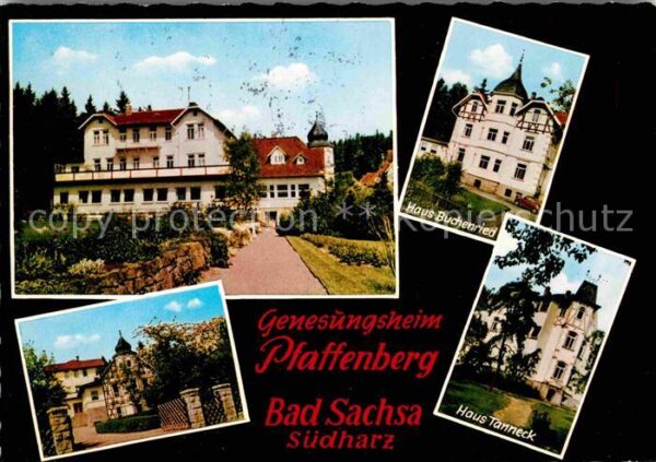 Bad Sachsa Harz Genesungsheim Pfaffenberg Haus Buchenri