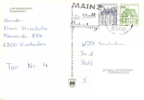 Wiesbaden Hauptbahnhof Wasserspiele – Bild 2