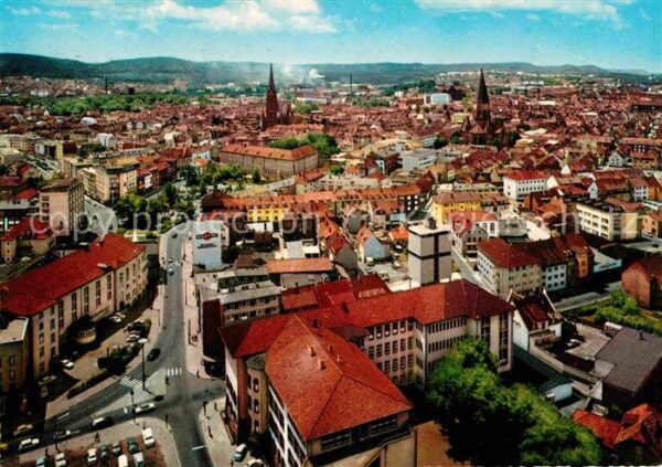Kaiserslautern Panorama Blick vom Rathaus