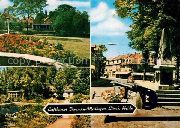 Medingen Bad Bevensen Kurpark Denkmal Luftkurort Lüneburger H
