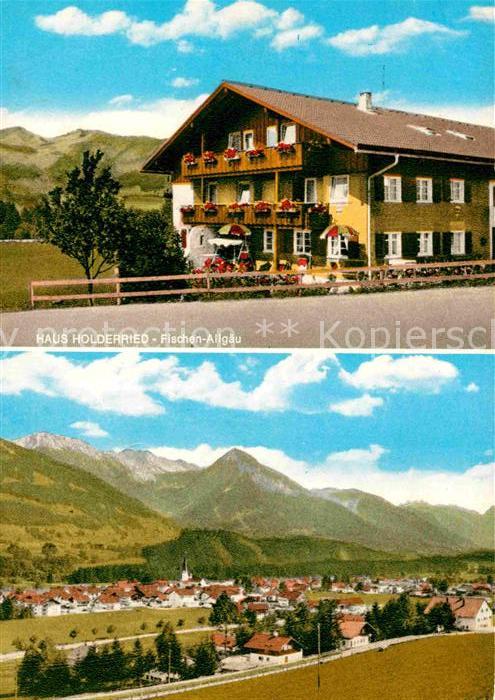 Fischen Allgaeu Gästehaus Pension Haus Holderried Gesam
