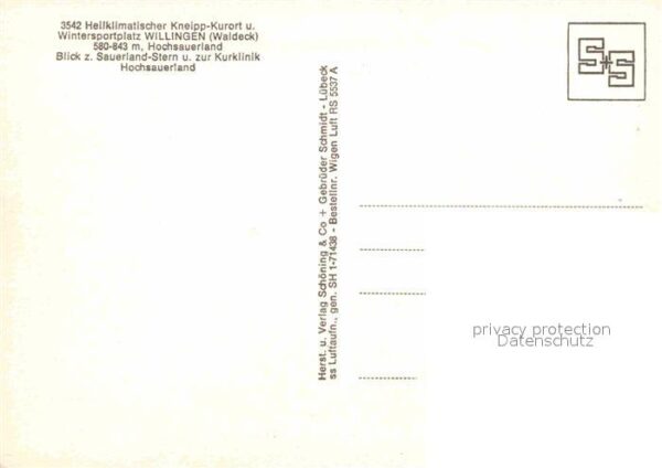 Willingen Sauerland Sauerlandstern Kurklinik Kneipp Kurort – Bild 2