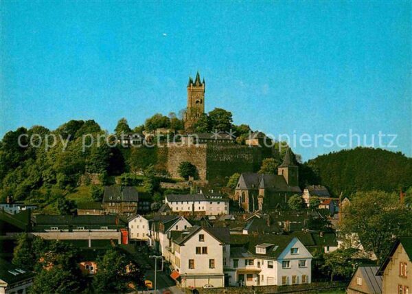 Dillenburg Ansicht mit Schlossberg Oranierstadt
