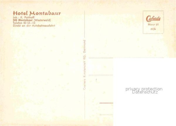 Montabaur Westerwald Hotel Montabaur Restaurant Cafe Blick a – Bild 2