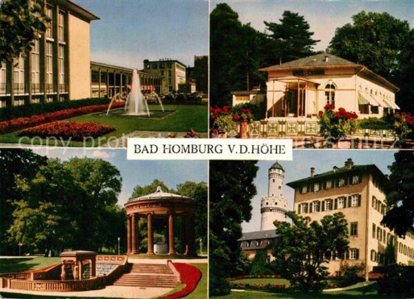 Bad Homburg Springbrunnen Hotel Restaurant Kurpark