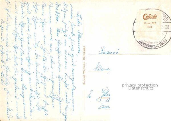 Horn Lippe Panorama Rathaus Nordstrasse Fachwerkha – Bild 2