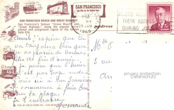 San Francisco California Beach and Great Highway – Bild 2