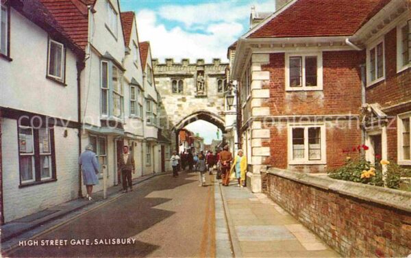 Salisbury Wiltshire High Street Gate