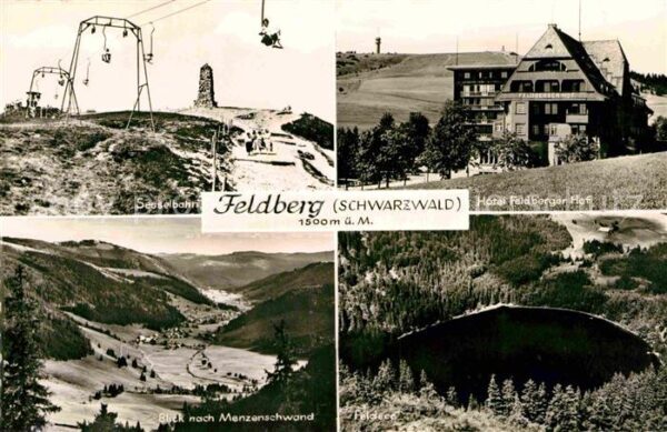 Feldberg Schwarzwald Sesselbahn Hotel-Feldberger-Hof Menzens