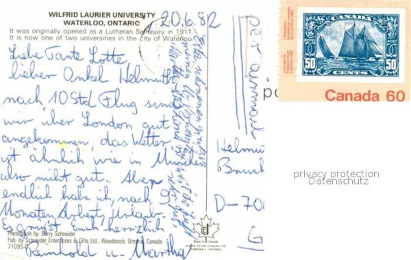 Waterloo Ontario Winfried Laurier University – Bild 2