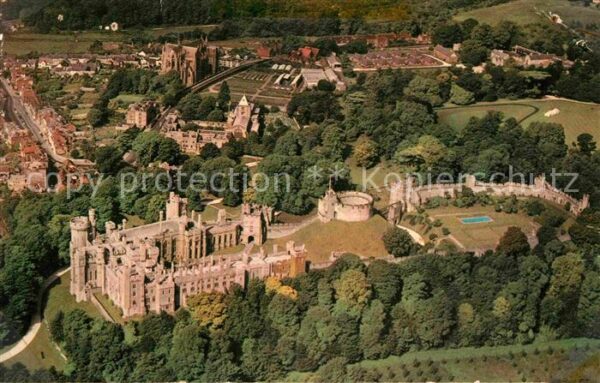 Arundel Fliegeraufnahme Castle
