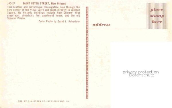 New Orleans Louisiana Saint Peter Street – Bild 2
