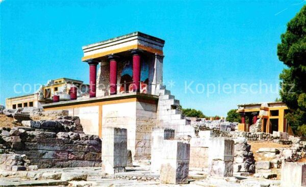 Kreta Crete Minoan Palace of Knossos