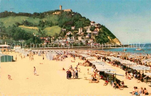 San Sebastian  Pais Vasco ES Strand