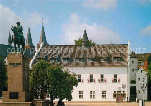 Kleve Denkmal Friedrich Wilhelm Stiftskirche