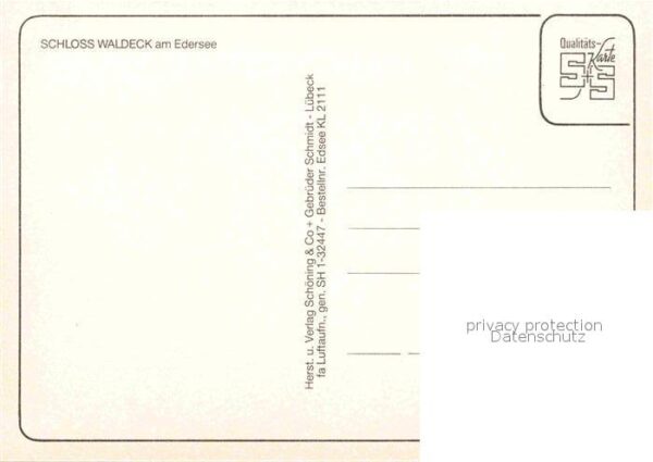 Waldeck Edersee Fliegeraufnahme Schloß – Bild 2