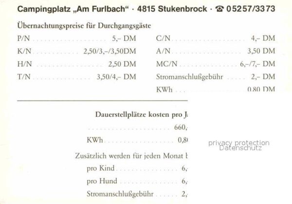 Stukenbrock Camping am Furlbach – Bild 2