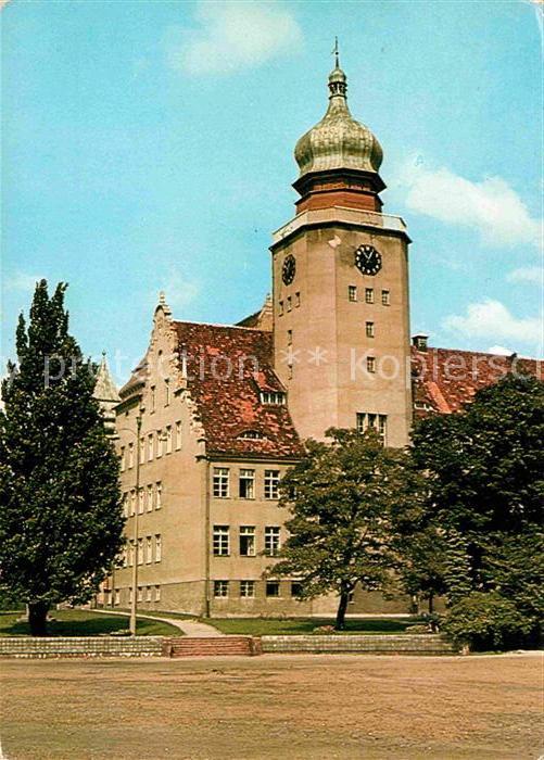 Elblag Gebäude mit Uhrenturm