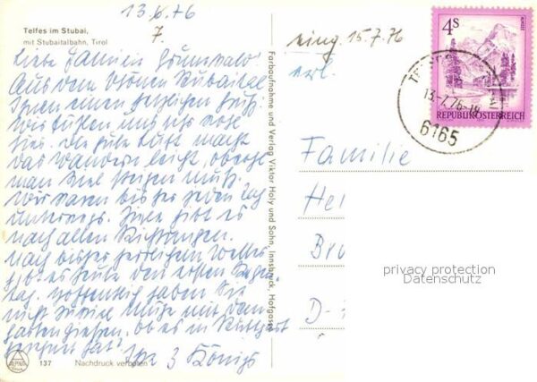 Telfes Stubai Stubaitalbahn – Bild 2